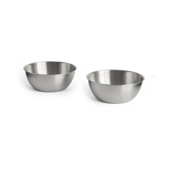 Outdoor Market serveringsskål, Rostfritt stål, 700 ml, 2-pack