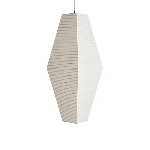 Paper Shade Prism lampskärm, Classic white, 40x110 cm