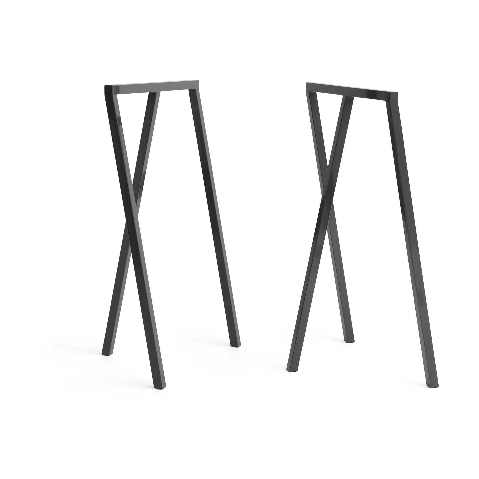 HAY Pied de cadre Loop Stand Frame Lot de 2 Black
