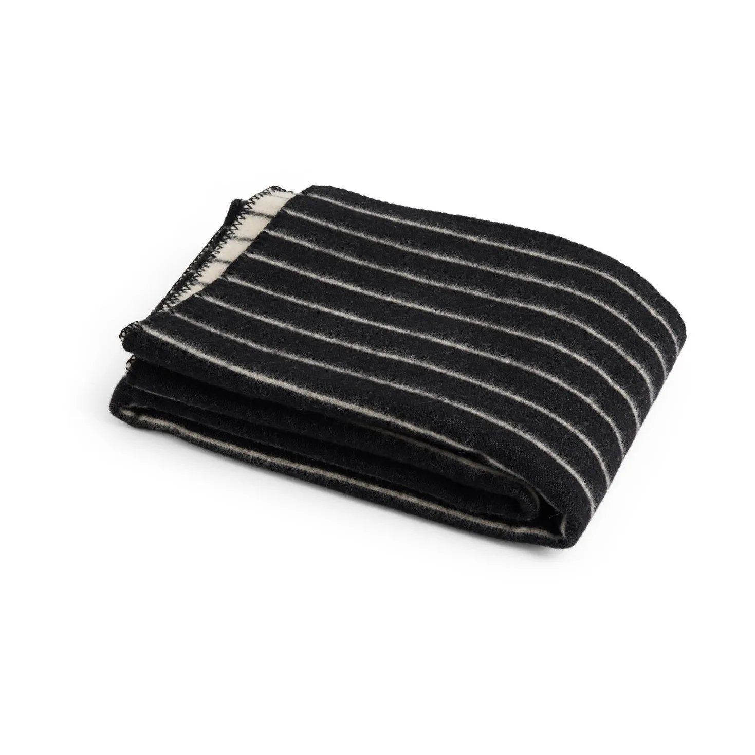 HAY Plaid Outdoor Market Black-beige, cm