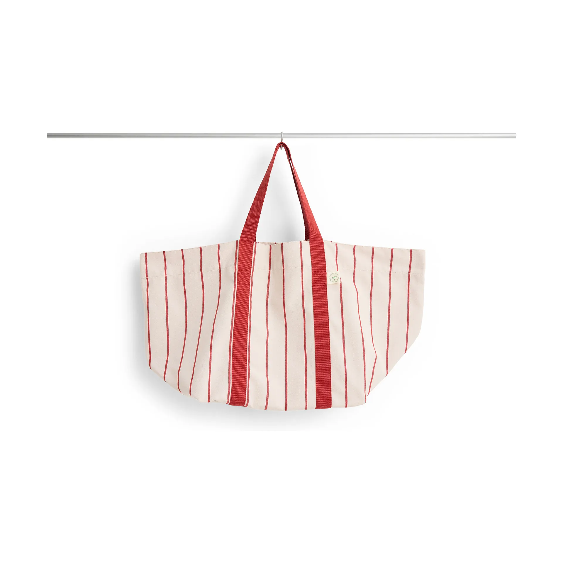 HAY Sac de pique-nique Outdoor Market Beige-rouge, moyen