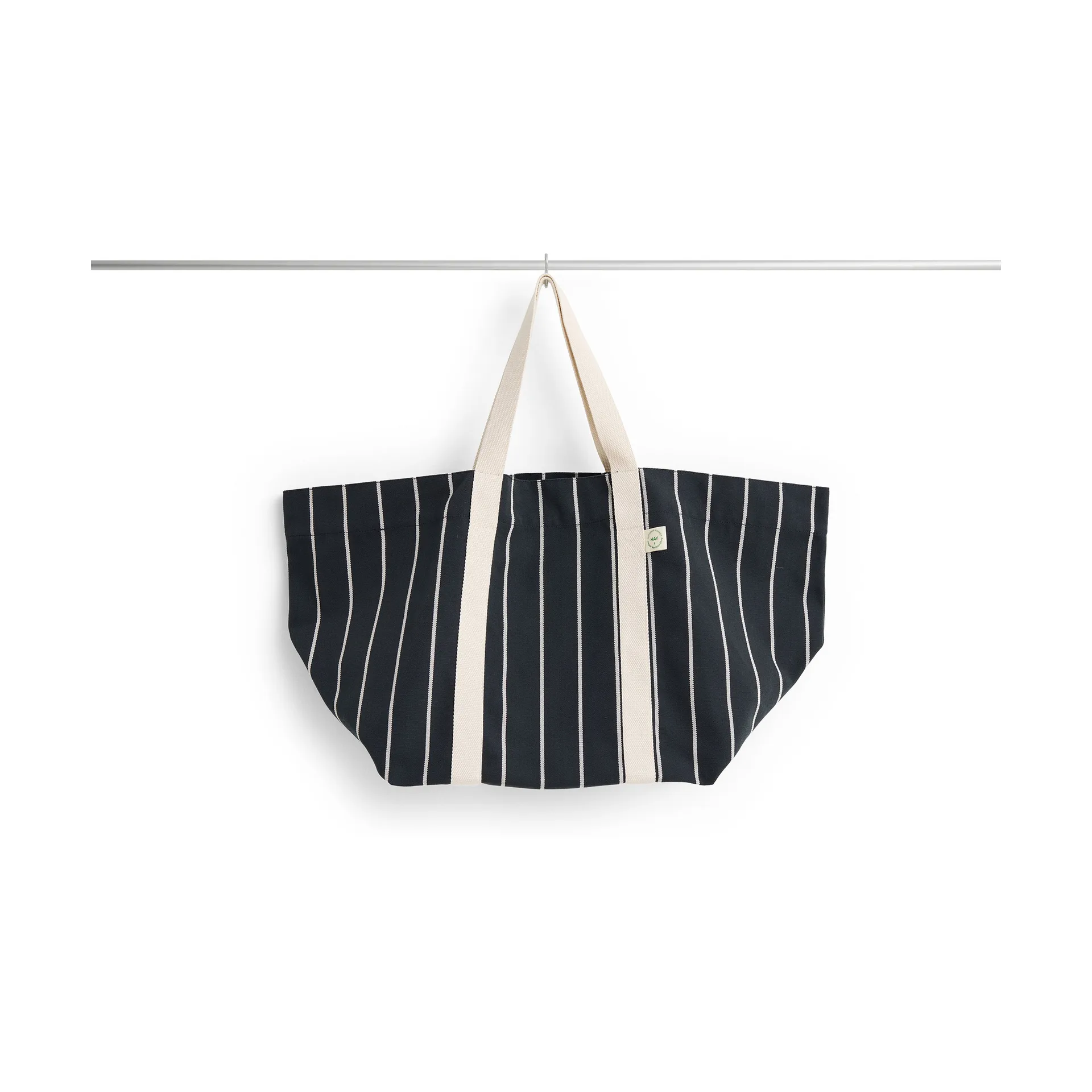 HAY Sac de pique-nique Outdoor Market Black-beige, moyen