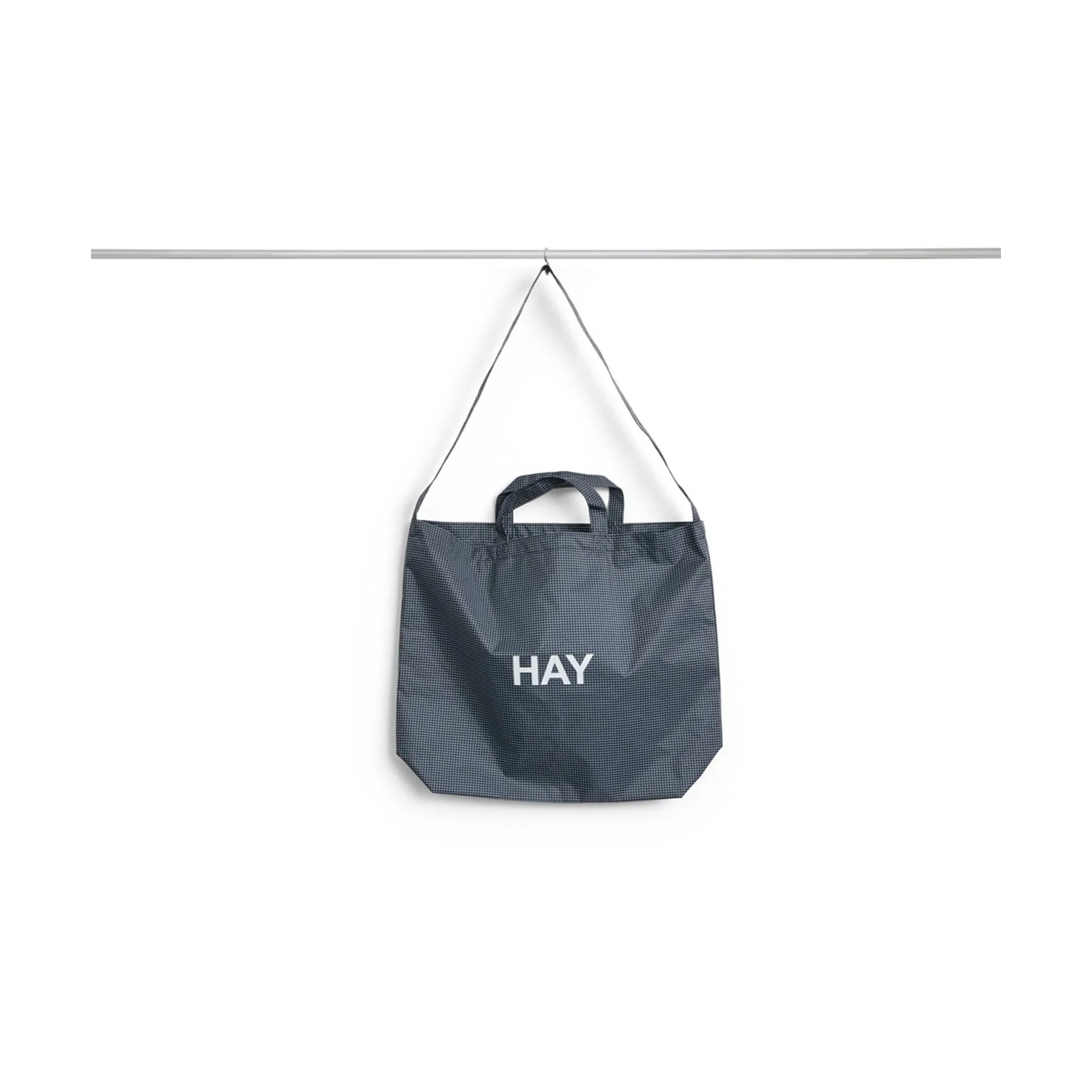 HAY Sac Grid Crossover Bag medium Dark blue, medium