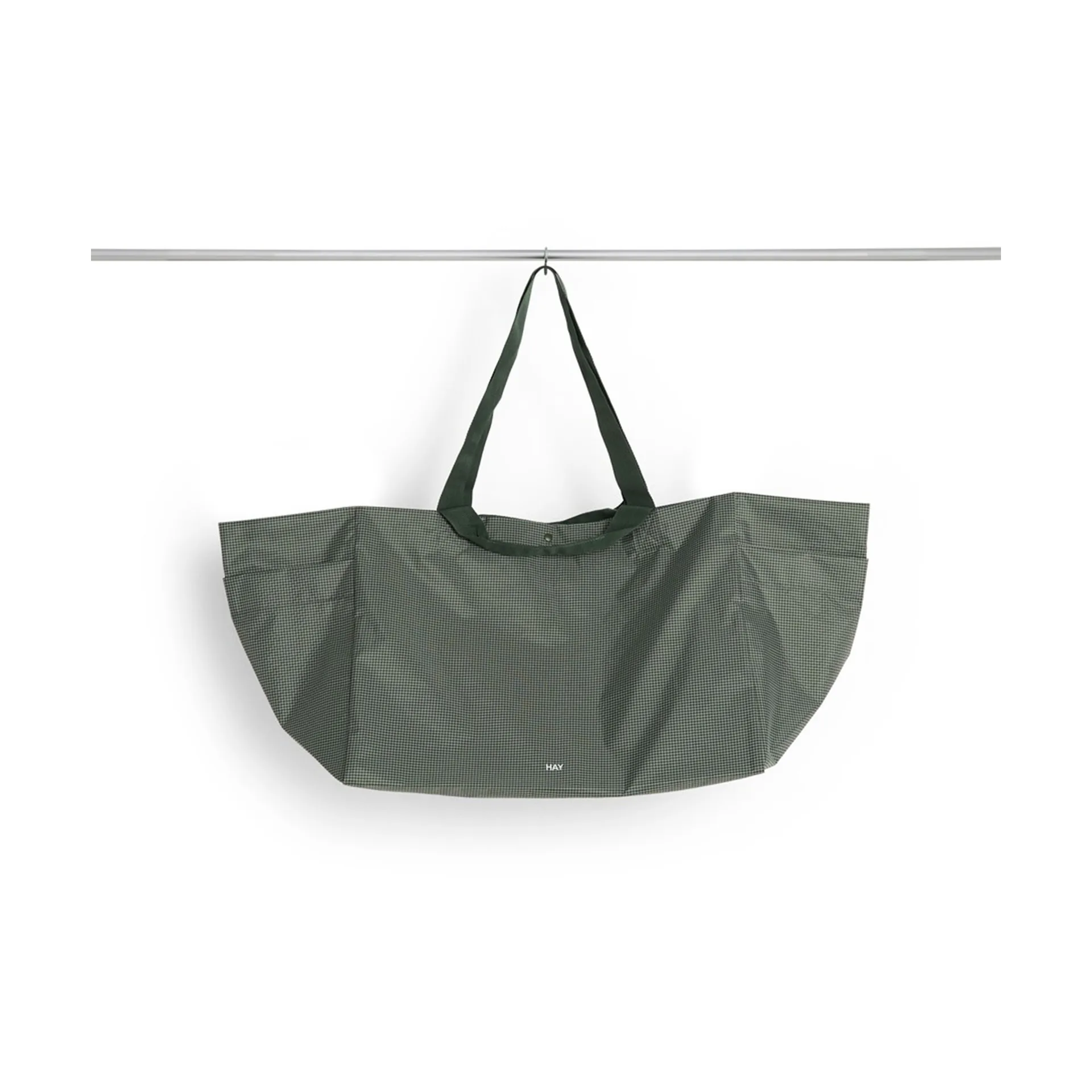 HAY Sac Grid Weekend Bag Dark green, large