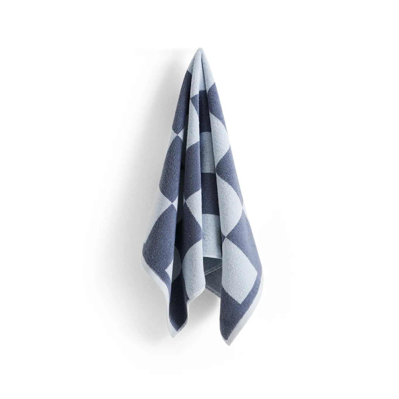 HAY Serviette Check cm Steel blue