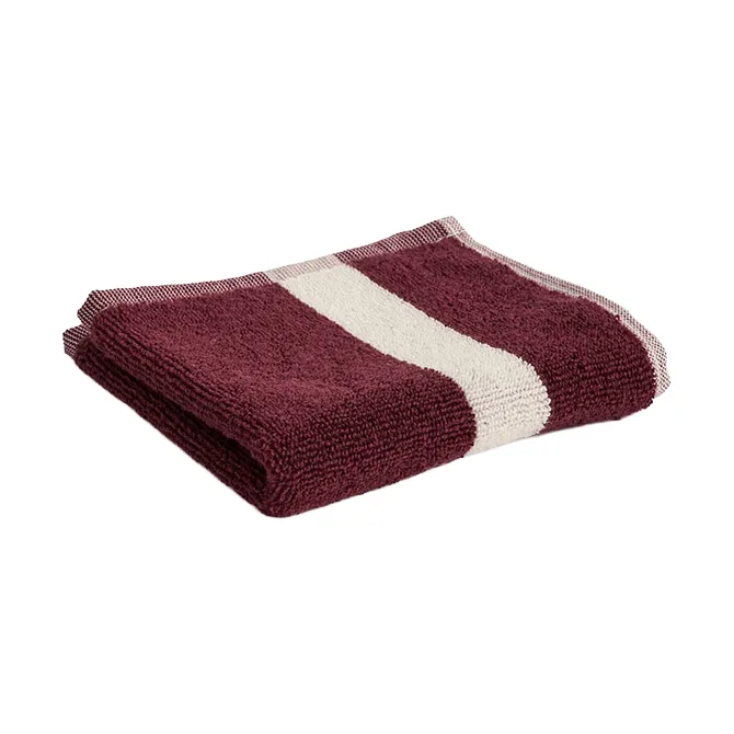 HAY Serviette Stripe Burgundy, cm — vue 5
