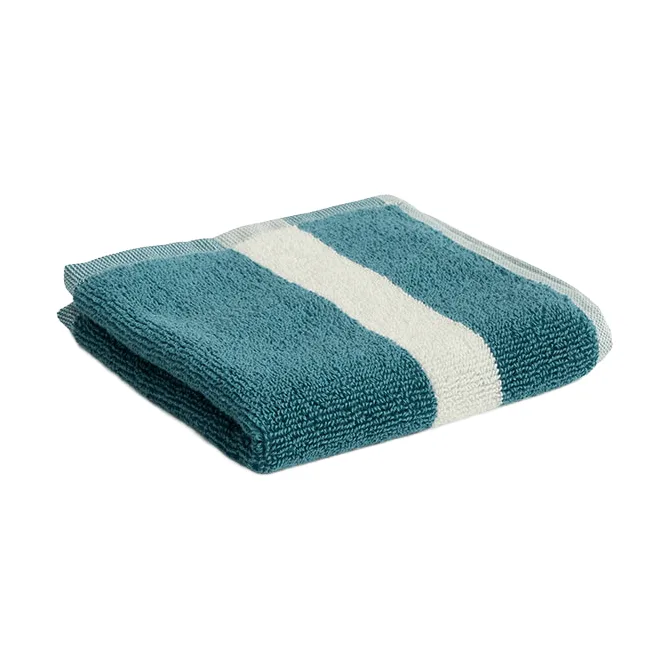 HAY Serviette Stripe Petrol blue,