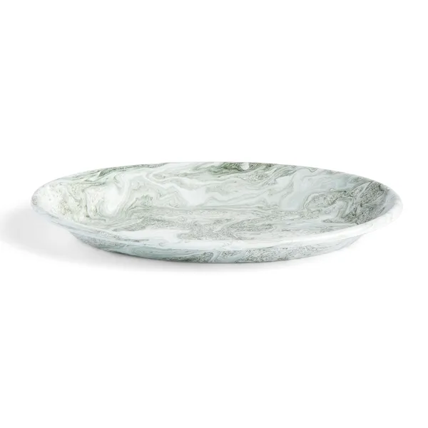 Soft Ice oval tallrik 21,5x31,5 cm
