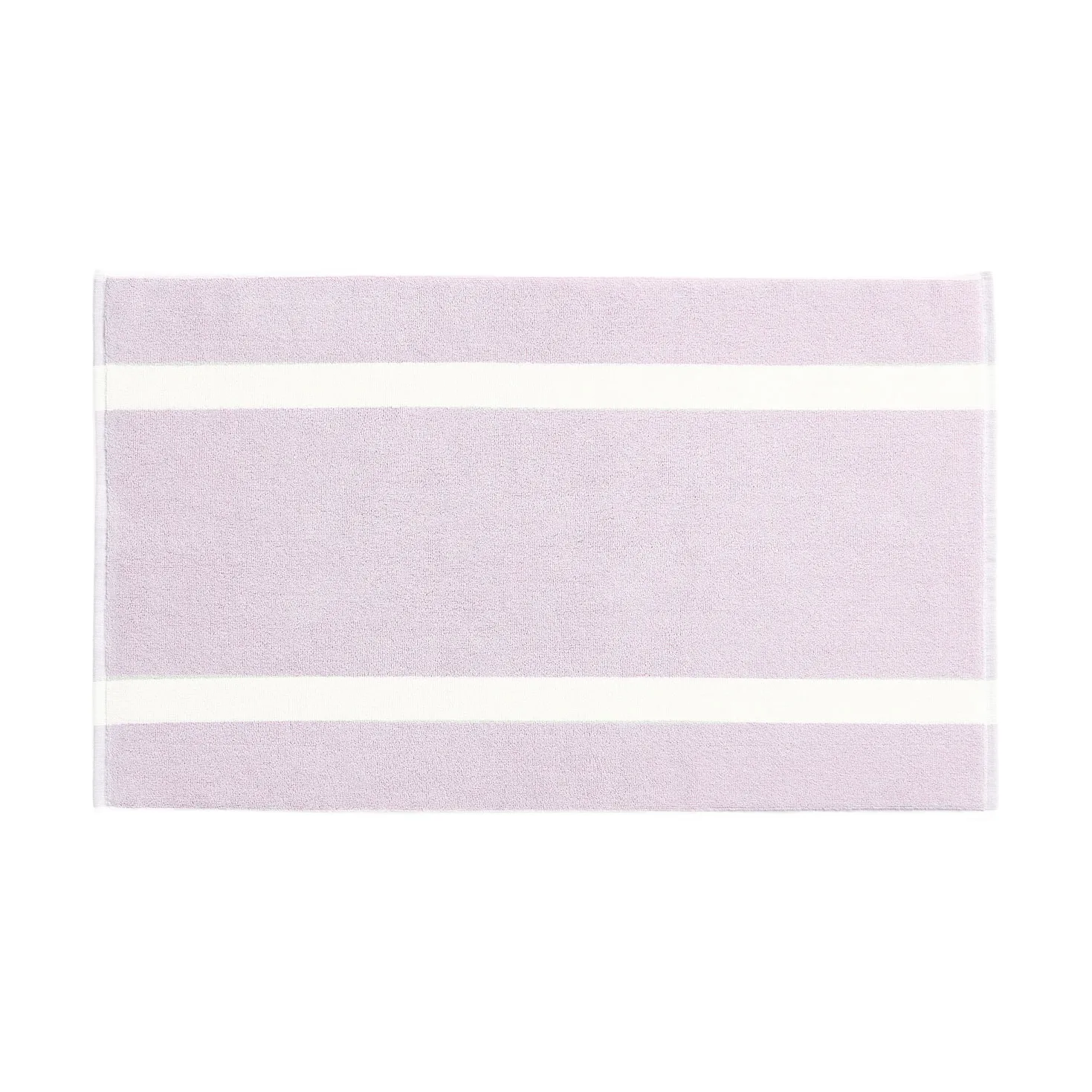 HAY Stripe bademåtte Cool pink, 50x80 cm