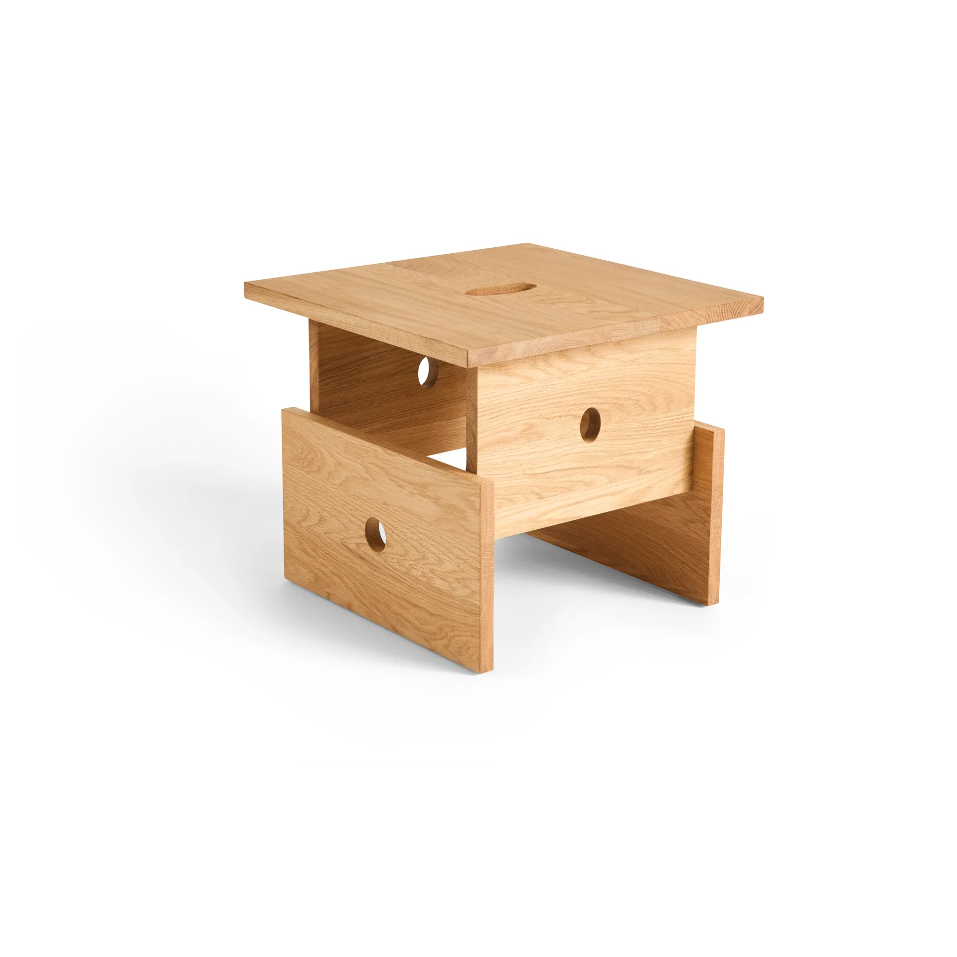 HAY Table basse Wood Box Chêne huilé