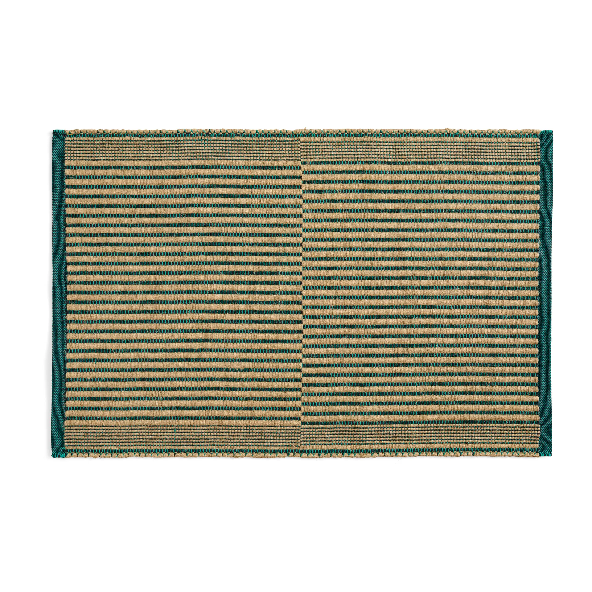 HAY Tapis de porte Tapis cm Black-green