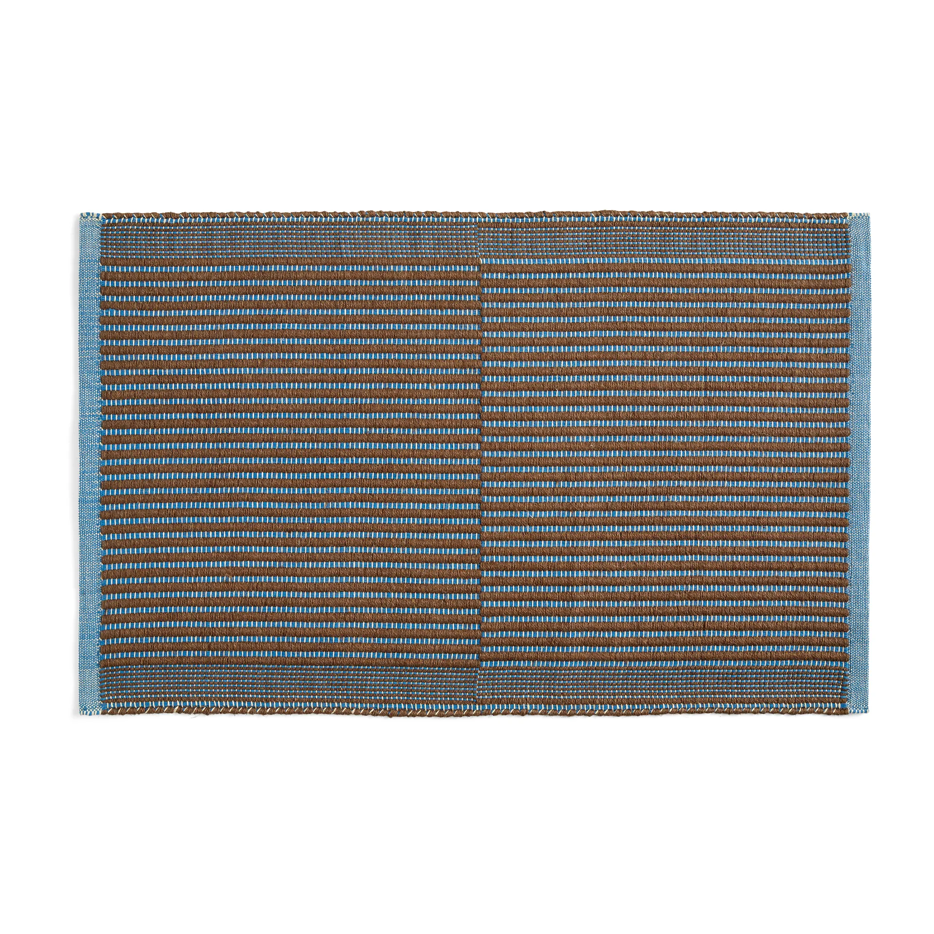 HAY Tapis de porte Tapis cm Chestnut-blue