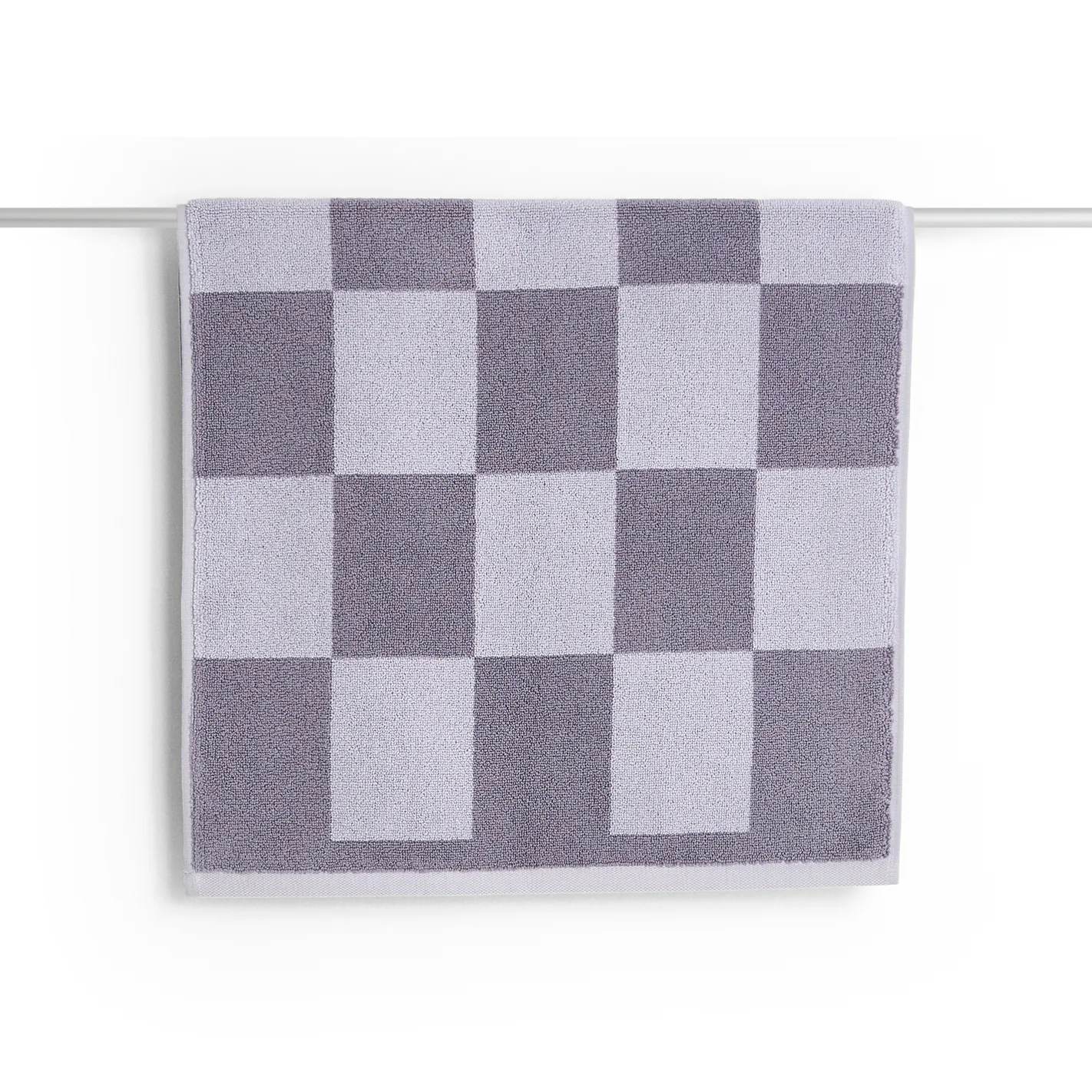 HAY Tapis de salle de bain Check cm Lavender