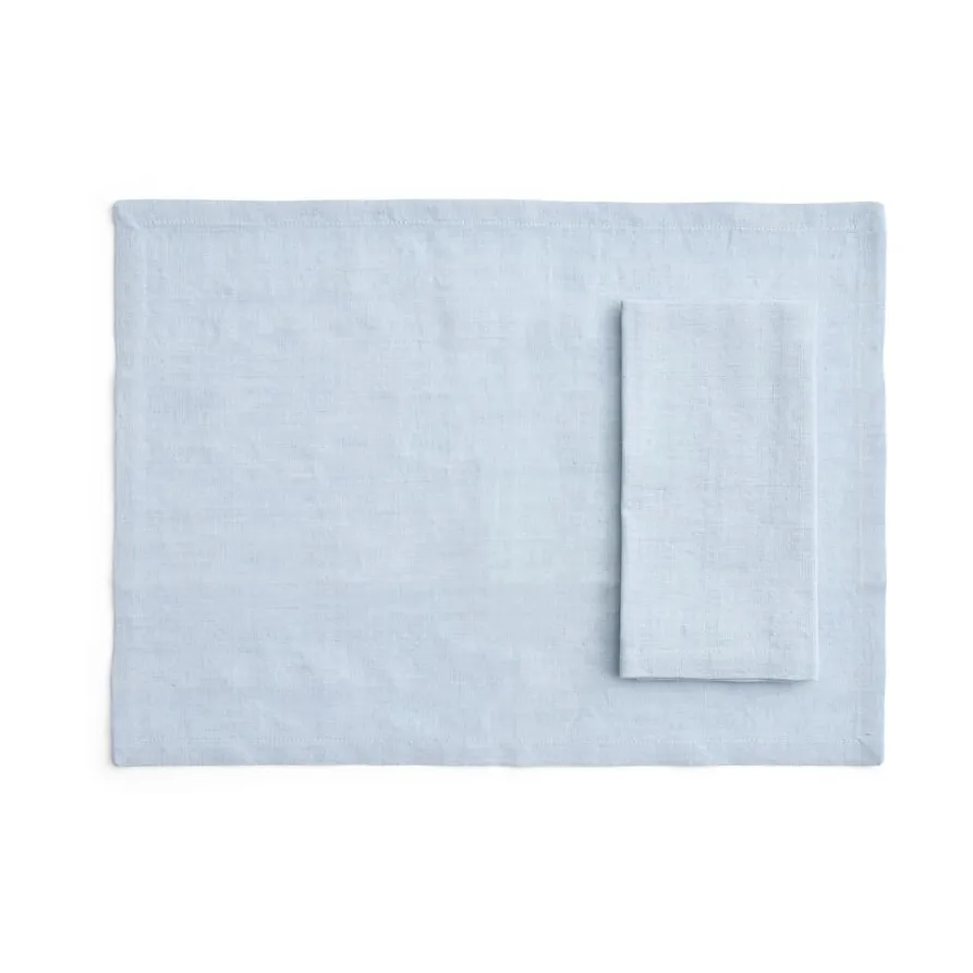 HAY Tavolo dækkeserviet/serviet 4-pak Soft blue