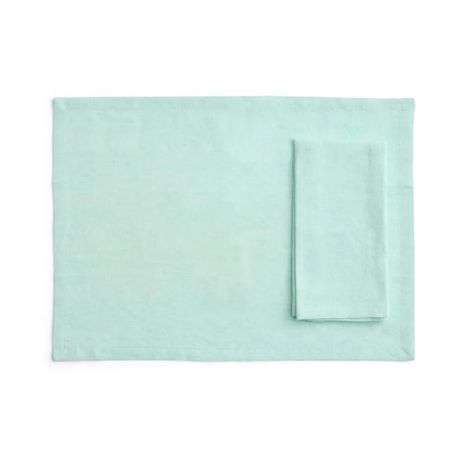 HAY Tavolo dækkeserviet/serviet 4-pak Soft mint