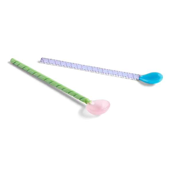 Twist glassked 2-pack, Turquoise