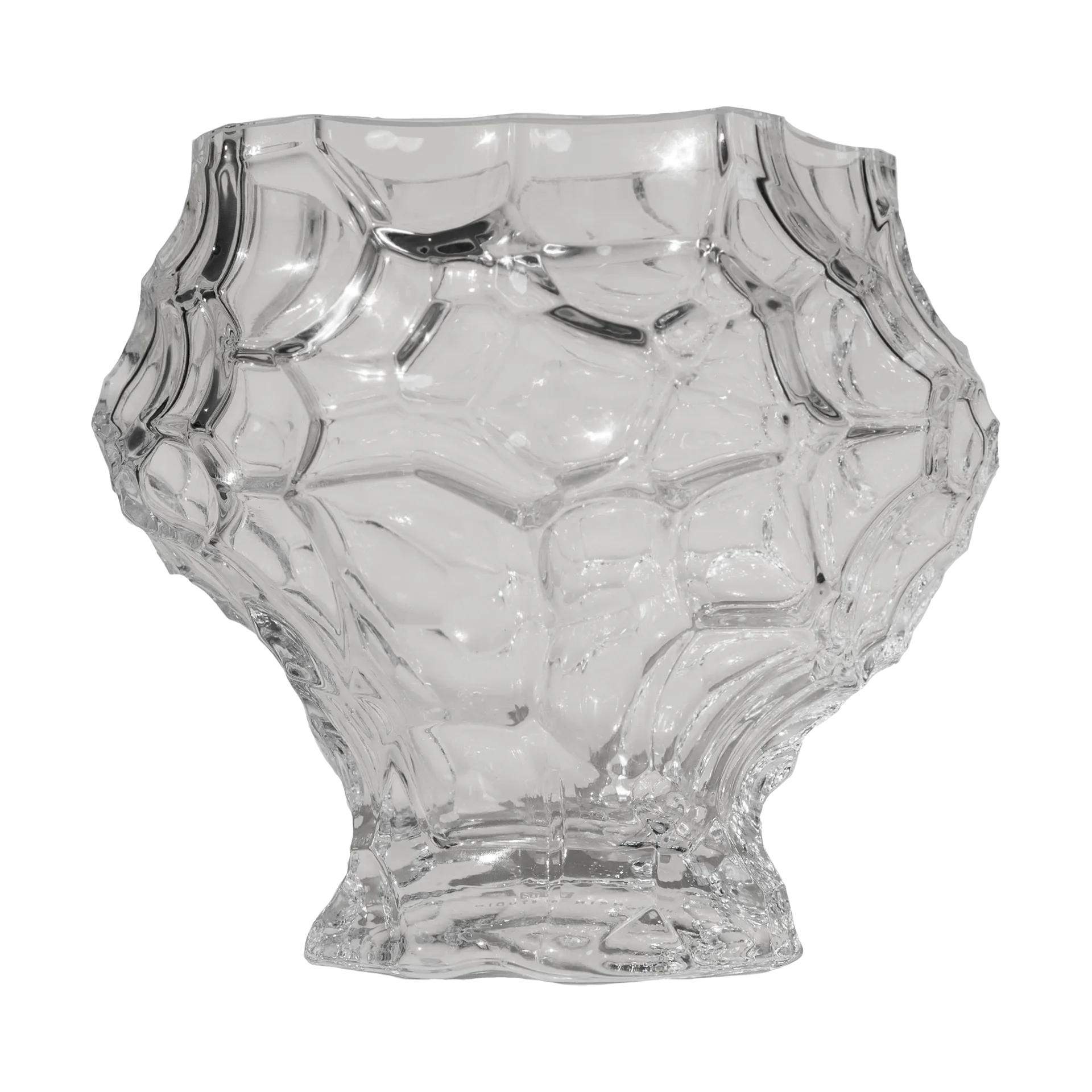 Hein Studio Canyon medium vase 18 cm Clear
