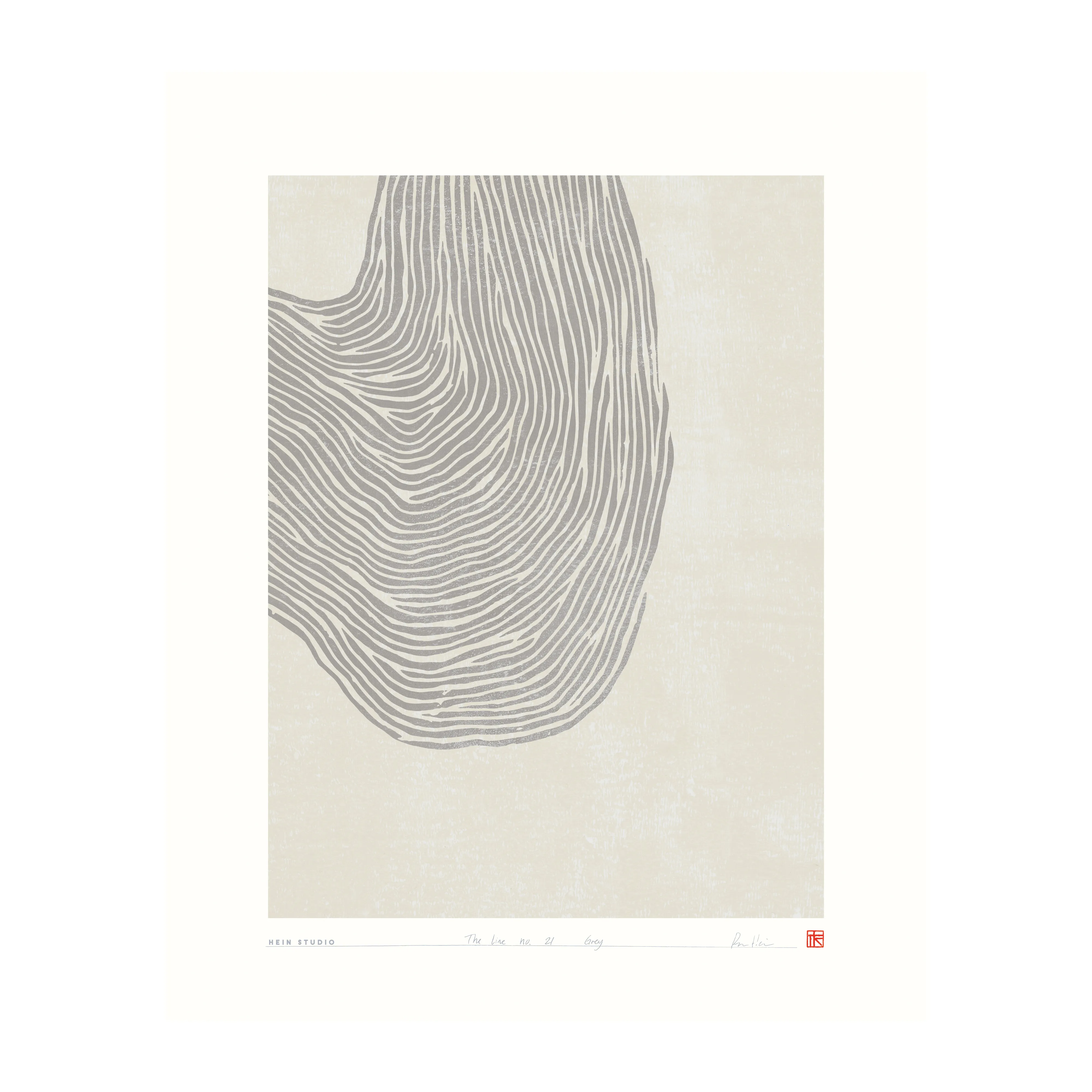The Line poster 40x50 cm from Hein Studio - NordicNest.com