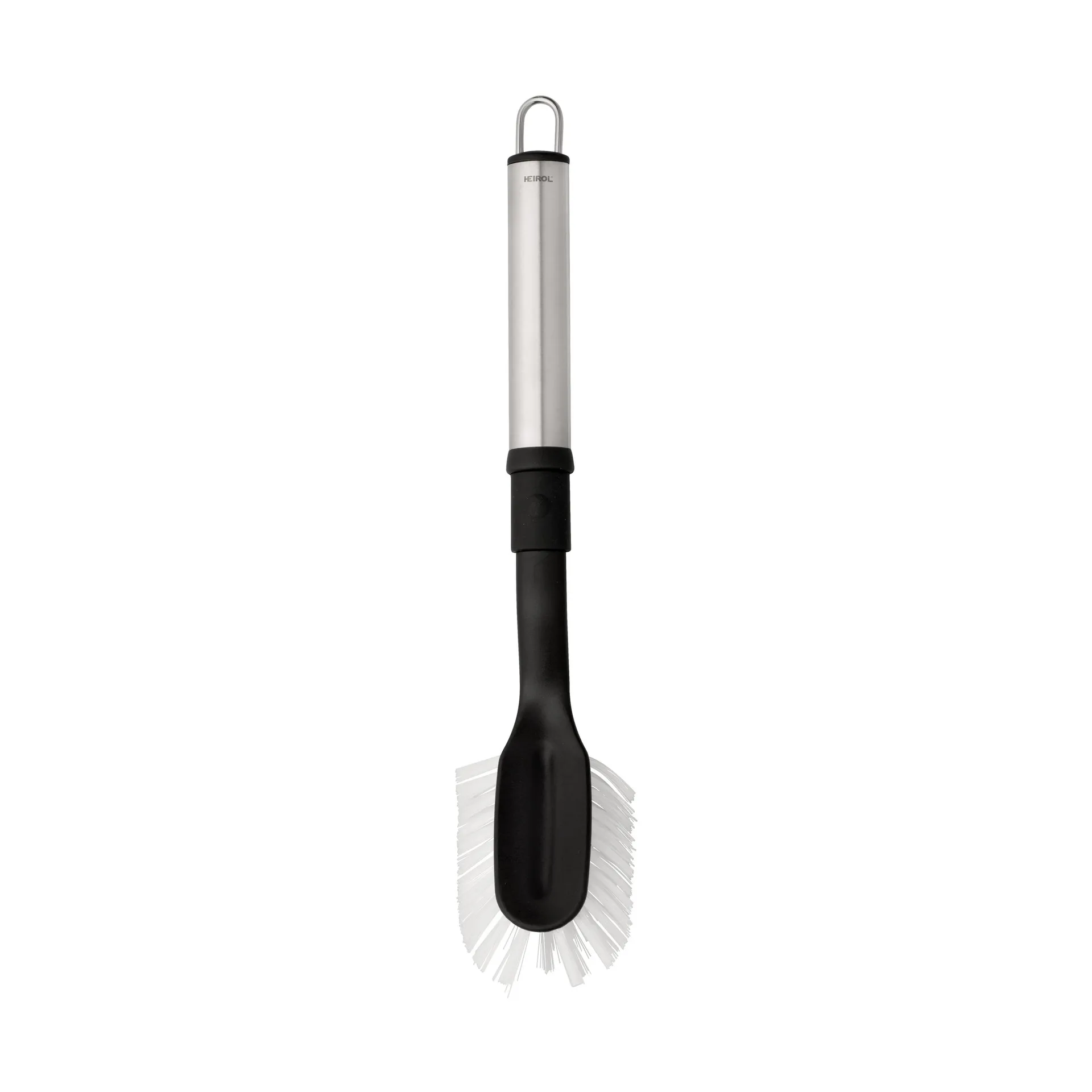 Heirol Brosse à vaisselle avec tête remplaçable Heirol Noir-acier inoxydable