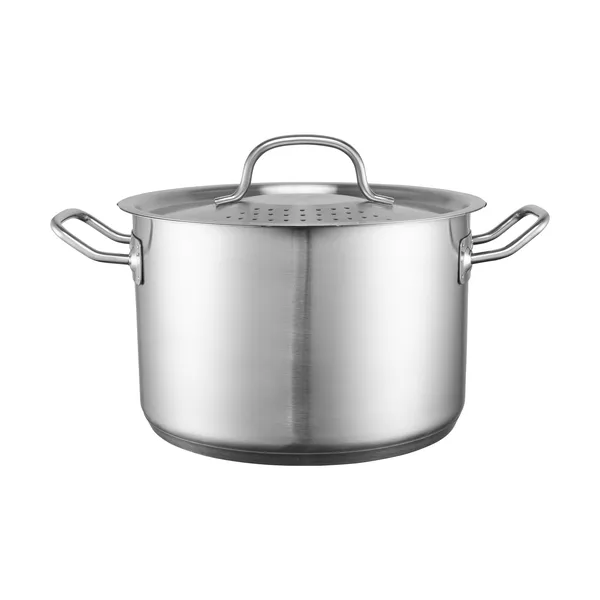 Heirol Steely gryta med lock inbyggd sil, 5 liter
