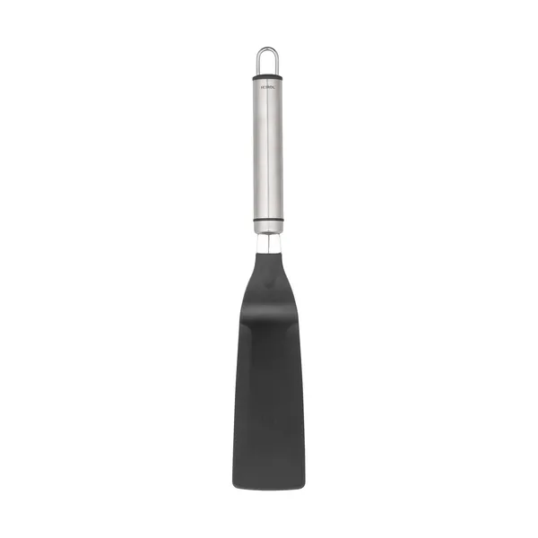 Heirol Steely nylonspatula, Svart-rostfritt stål