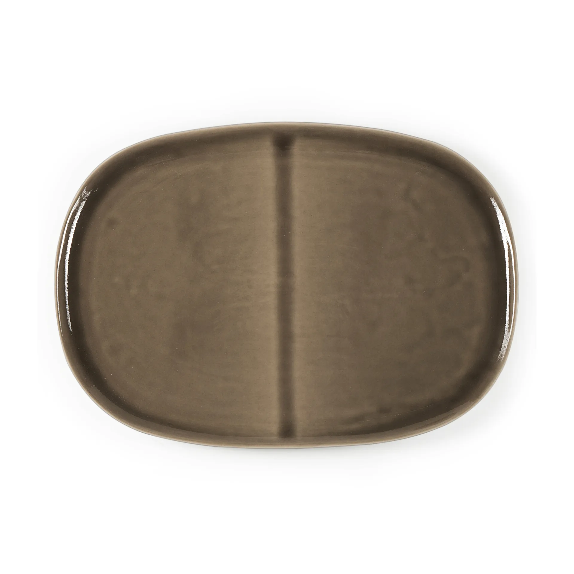 Heirol Heirol x Nosse Svelte tallerken oval 30 cm Olive