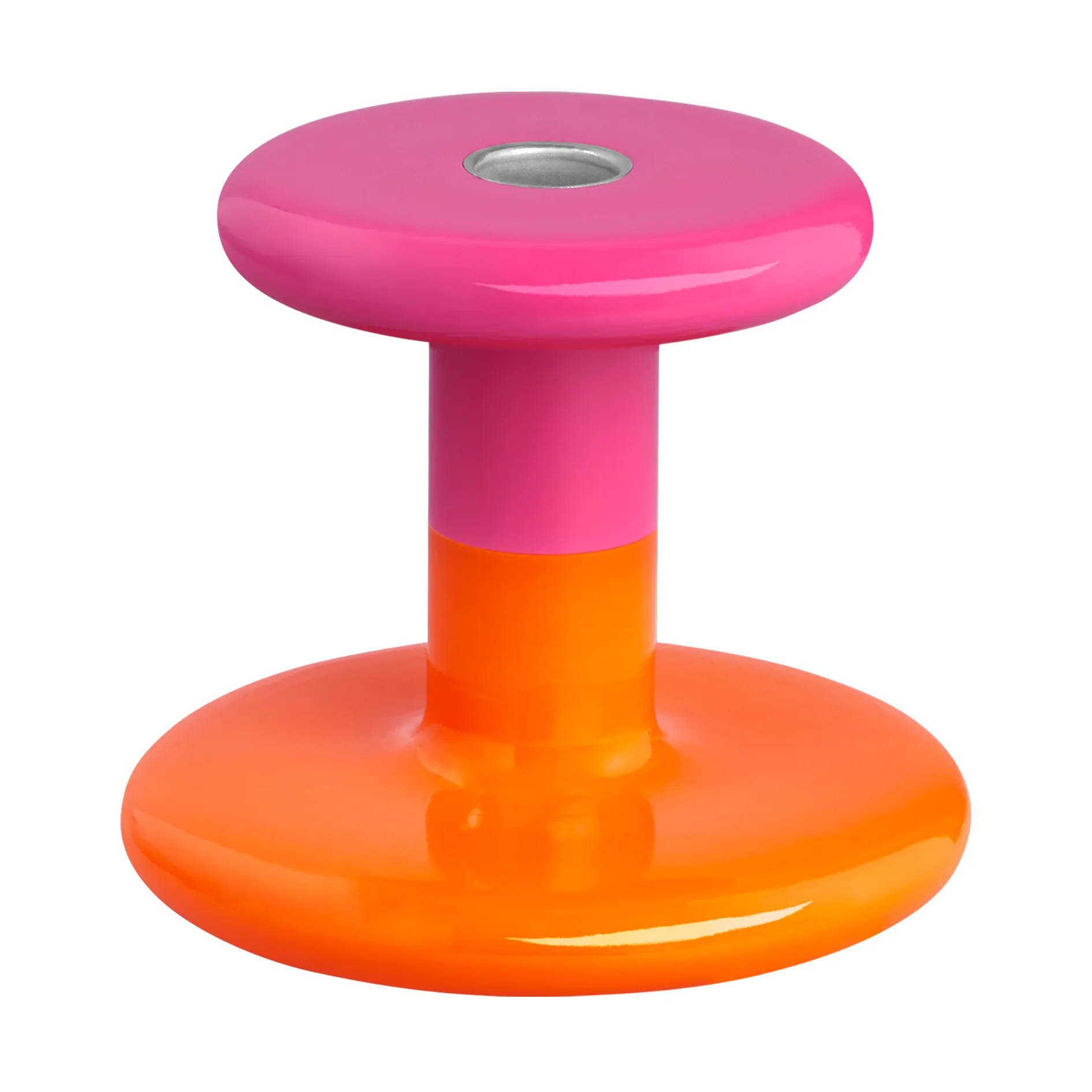 Hem Bougeoir Pesa Low Magenta-orange