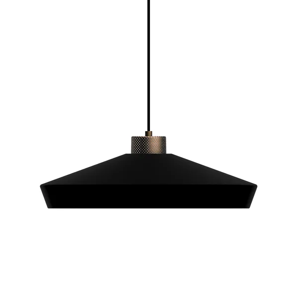 Edge pendel large, Mattsvart