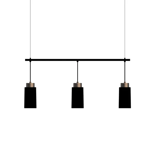 Edge pendel trio, Mattsvart