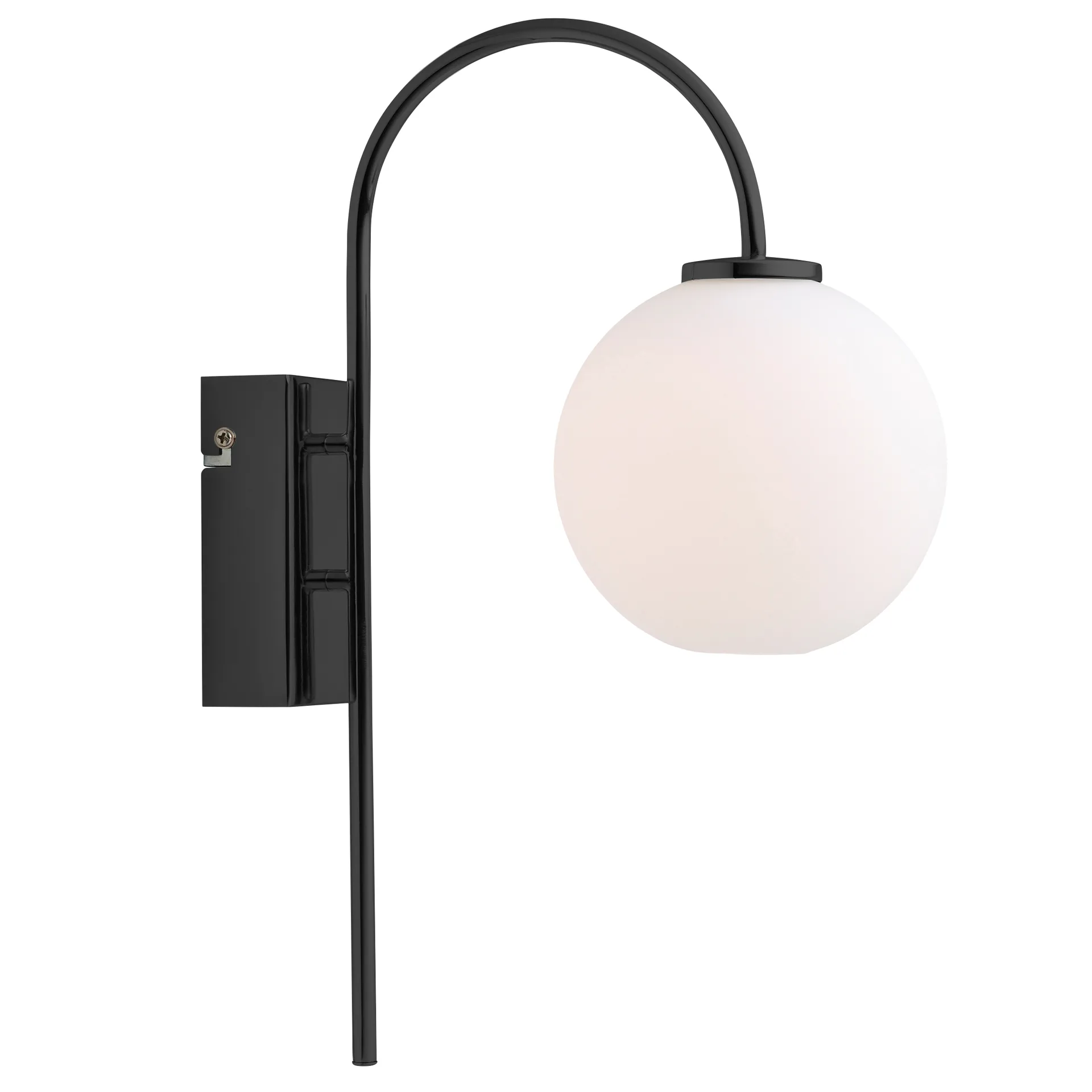 Herstal Lampe murale Ballon Ø noir
