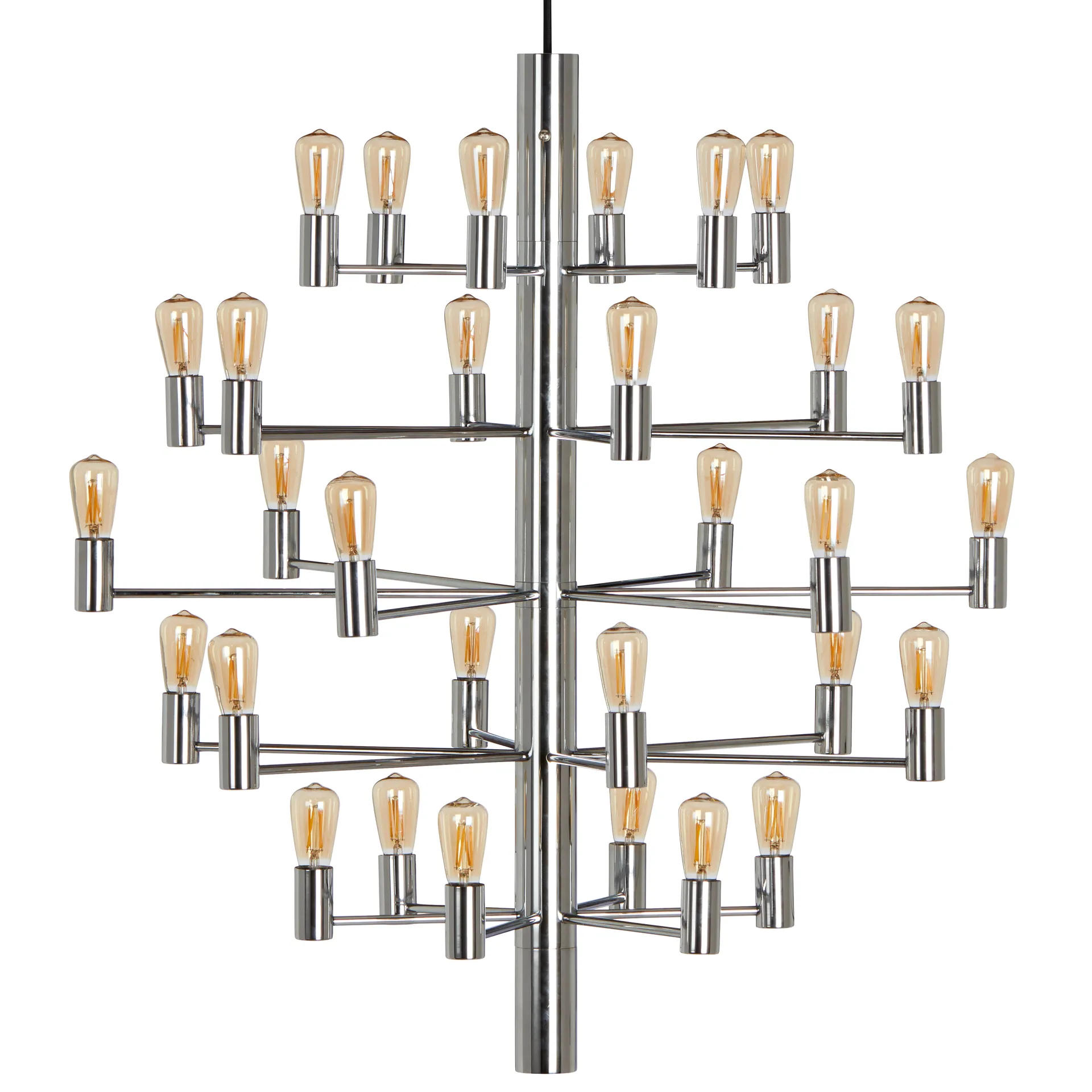 Herstal Manola 30 lysekrone Krom