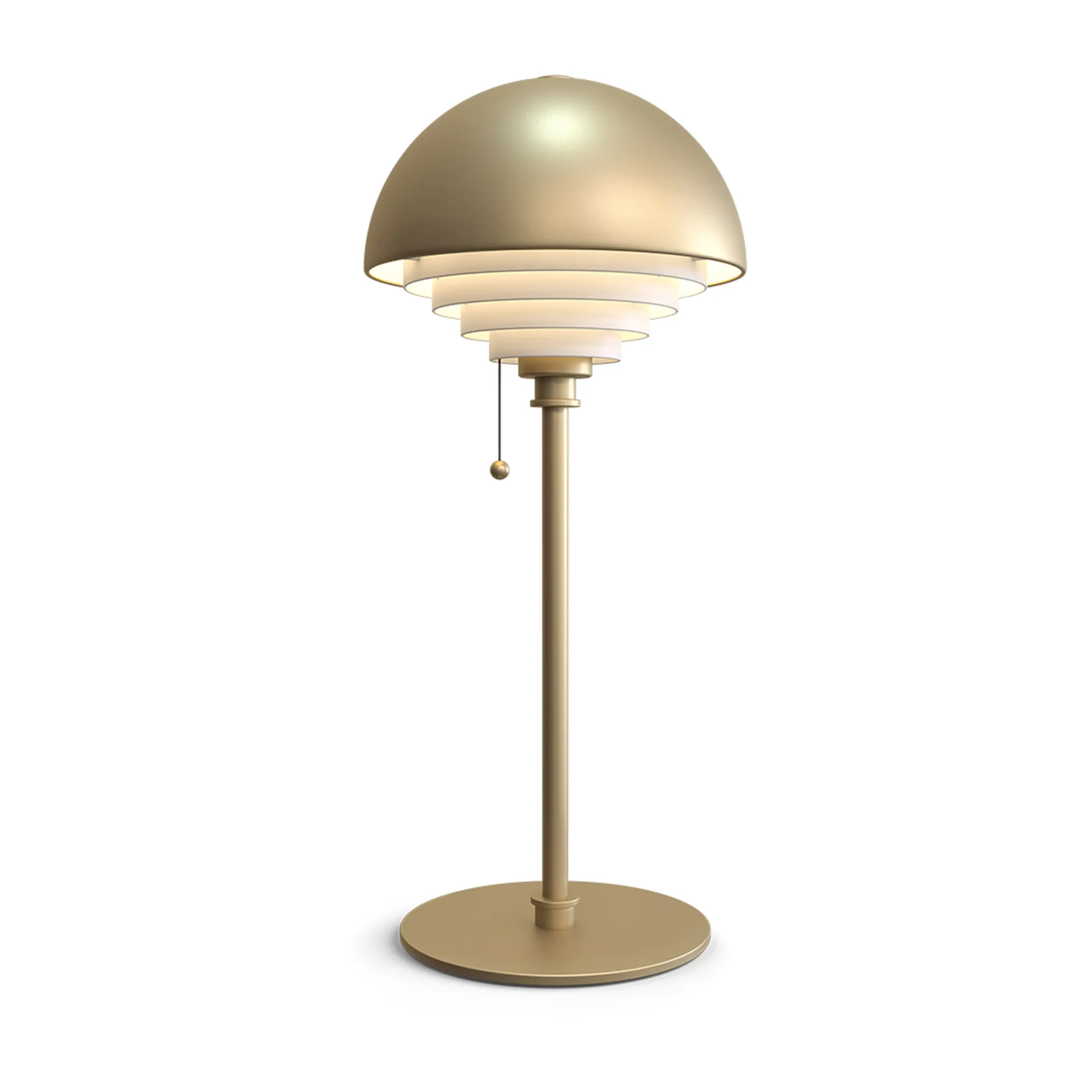 Herstal Motown bordslampa Mässing