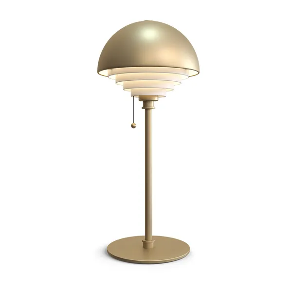 Motown bordslampa, Mässing
