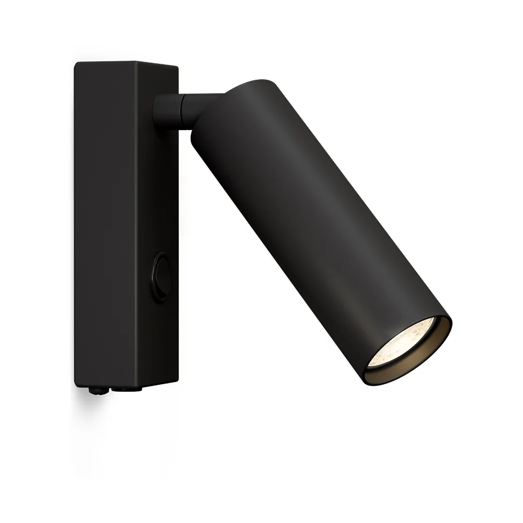 Pipeline Væglampe Matt Black - Herstal - Stue - Metal
