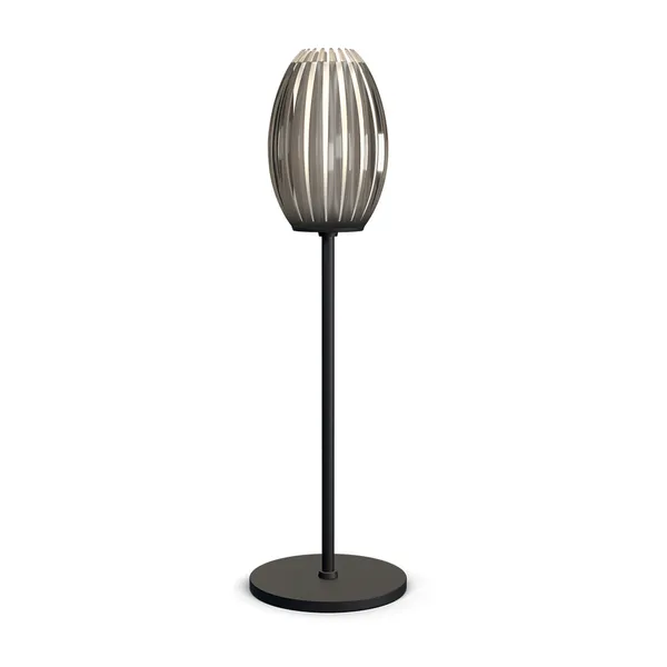 Tentacle bordslampa 50 cm, Svart-rökfärgad