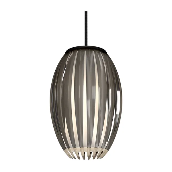Tentacle taklampa S 15 cm, Svart-rökfärgad
