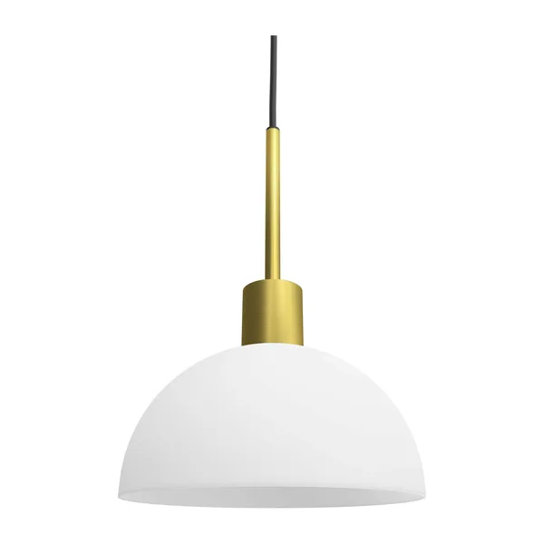 Vienda taklampa, Mässing-opalglas