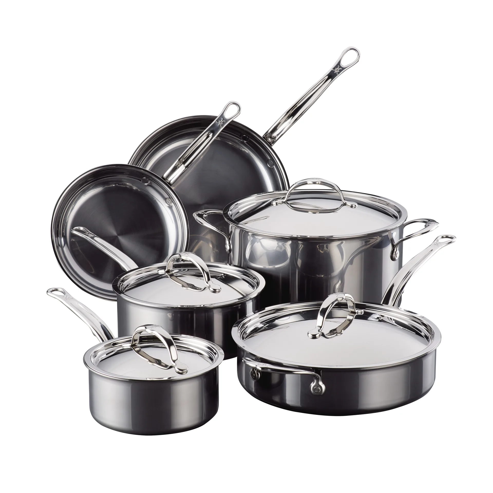 Hestan Hestan Nanobond gryde- og stegepandesæt 10 dele