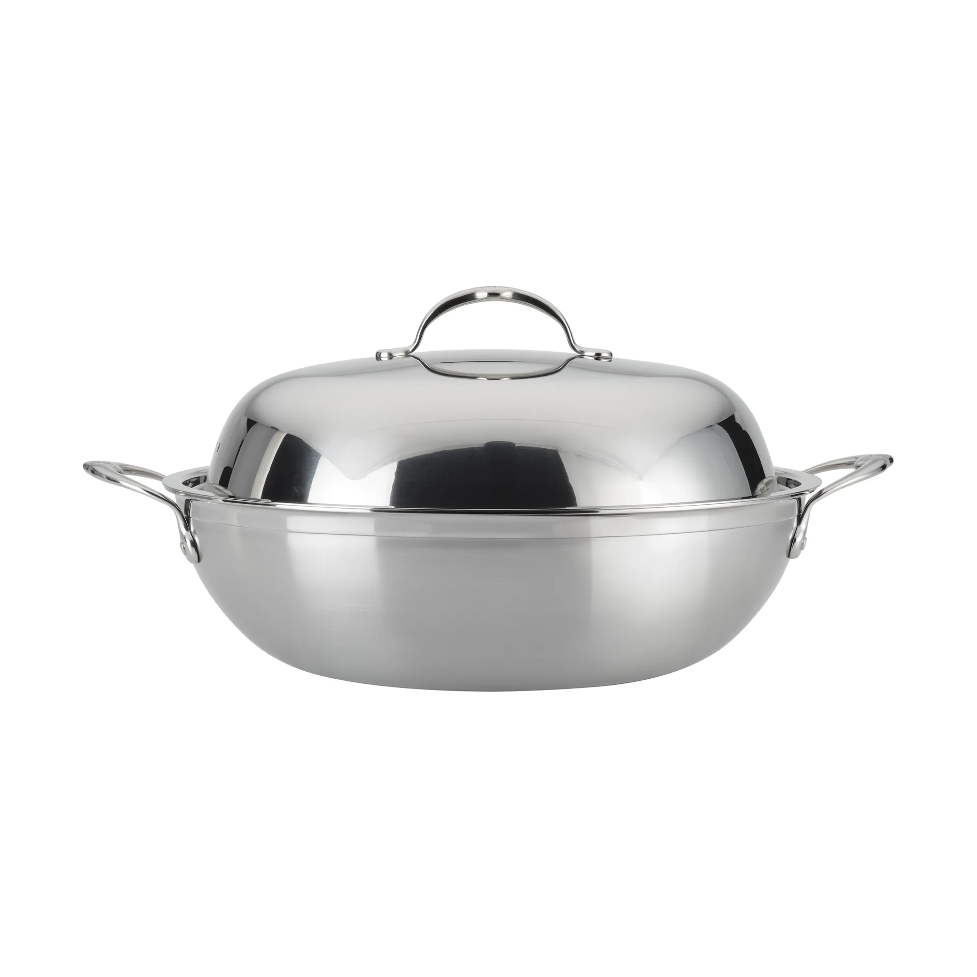 Hestan Hestan Probond wok med låg 36 cm Rustfrit stål
