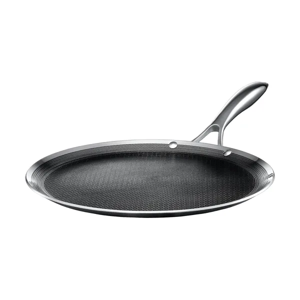 Hexclad stekhäll hybrid Ø30 cm, Rostfritt stål