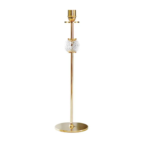 Alba ljusstake 40 cm, Solid mässing och glas