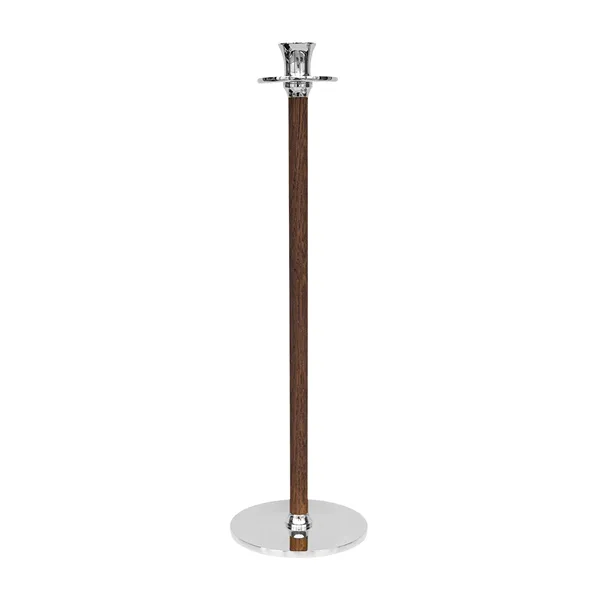Alto Basso ljusstake, Förnicklad mässing