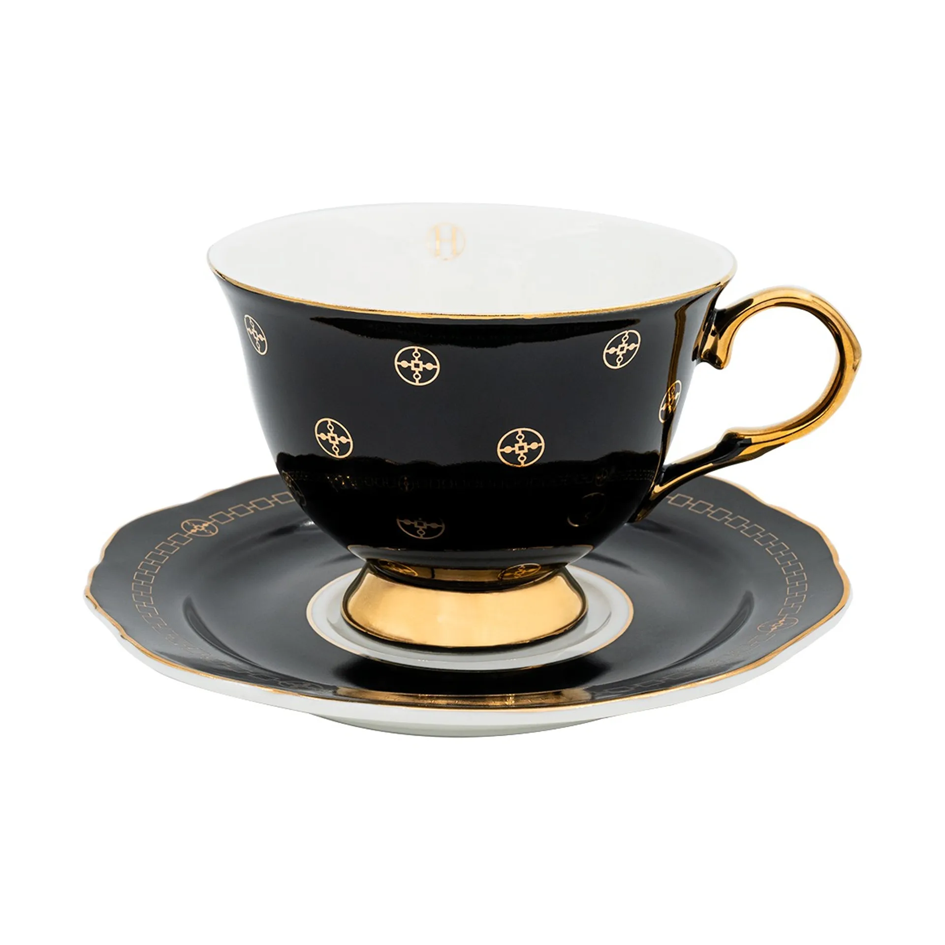 Hilke Collection Anima Gemella Nero kop med underskål 22 cl