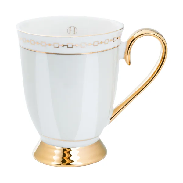 Strisce Tortora mugg, 28 cl