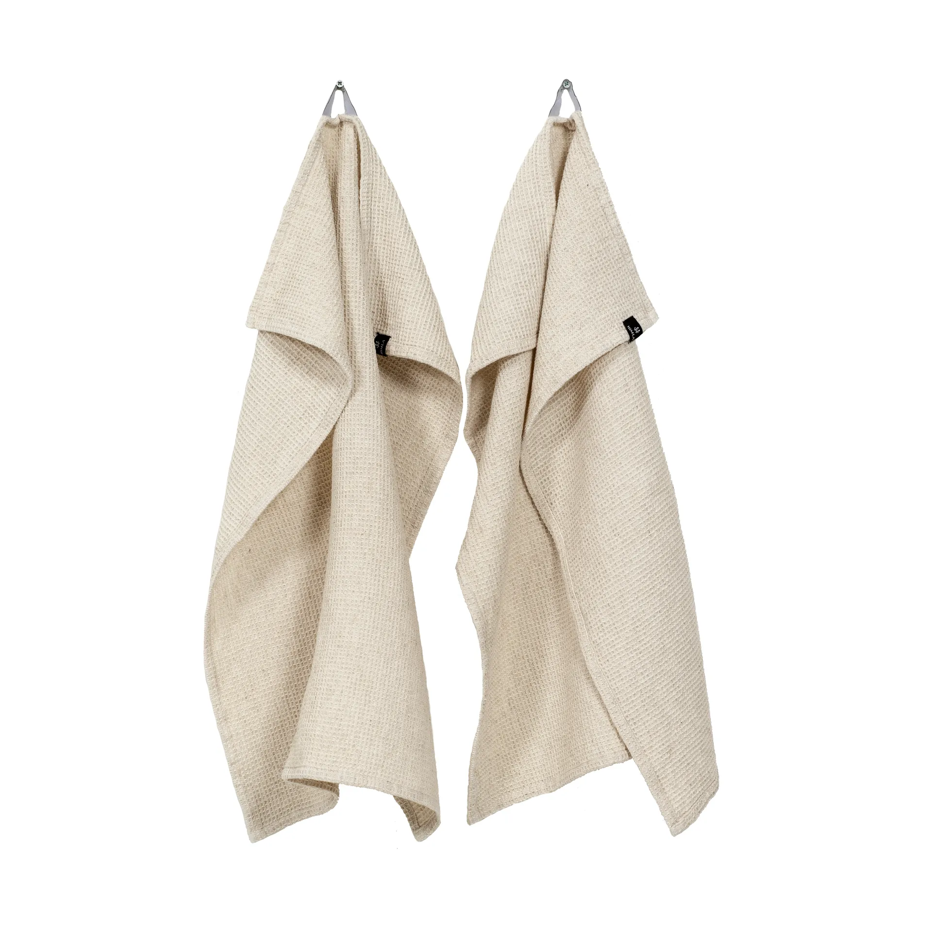 Himla Hetty viskestykke 50x70 cm 2-pak Oatmeal