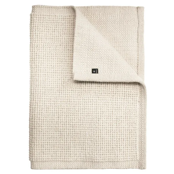Himla ullmatta natural (ljusbeige), 80x150 cm