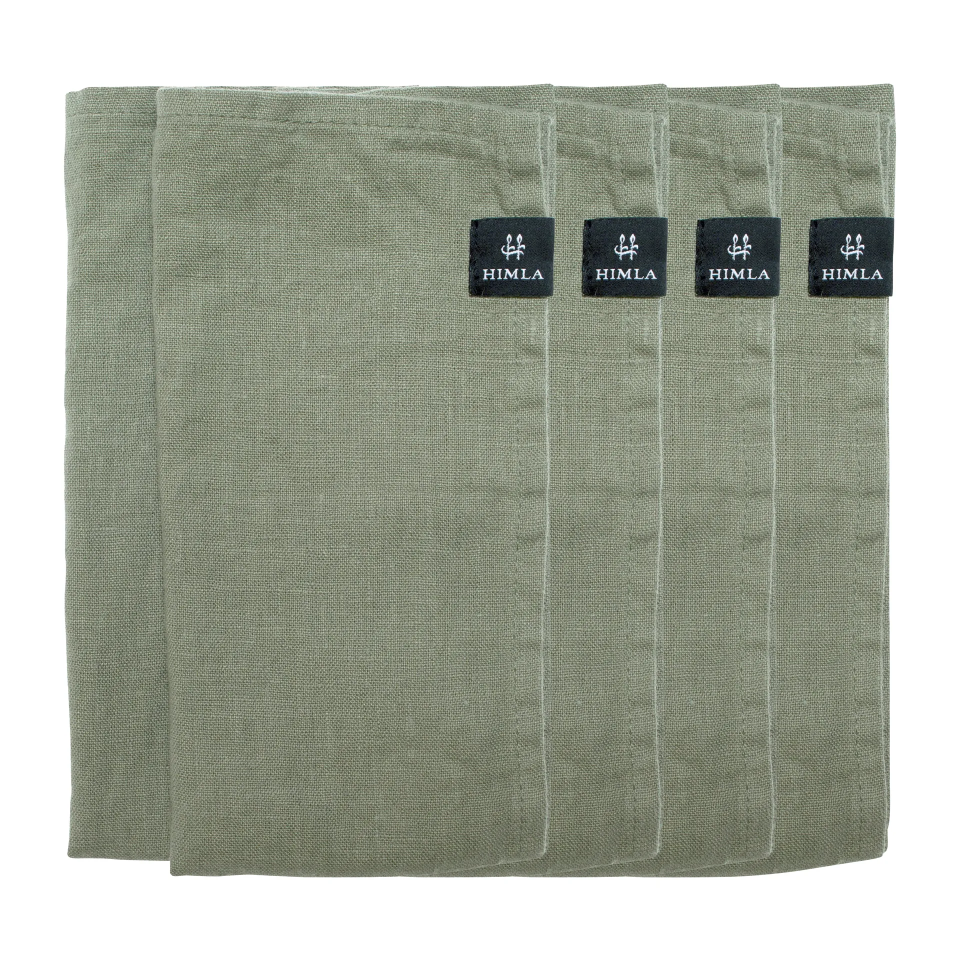 Himla Serviette Sunshine lot de 4 Sage