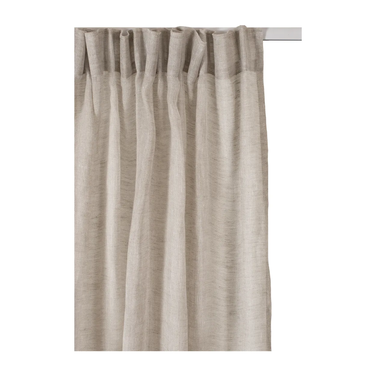 Skylight Gardine mit Faltband 140 x 250 cm, Oatmeal