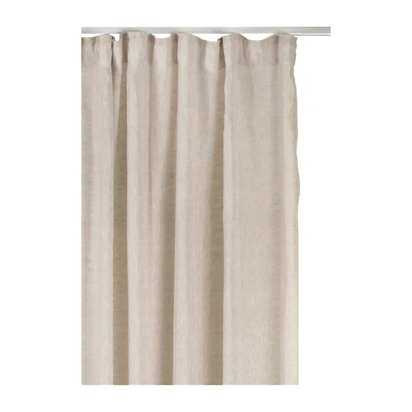 Sunnanvind gardin med veckband 150x250 cm, Oatmeal