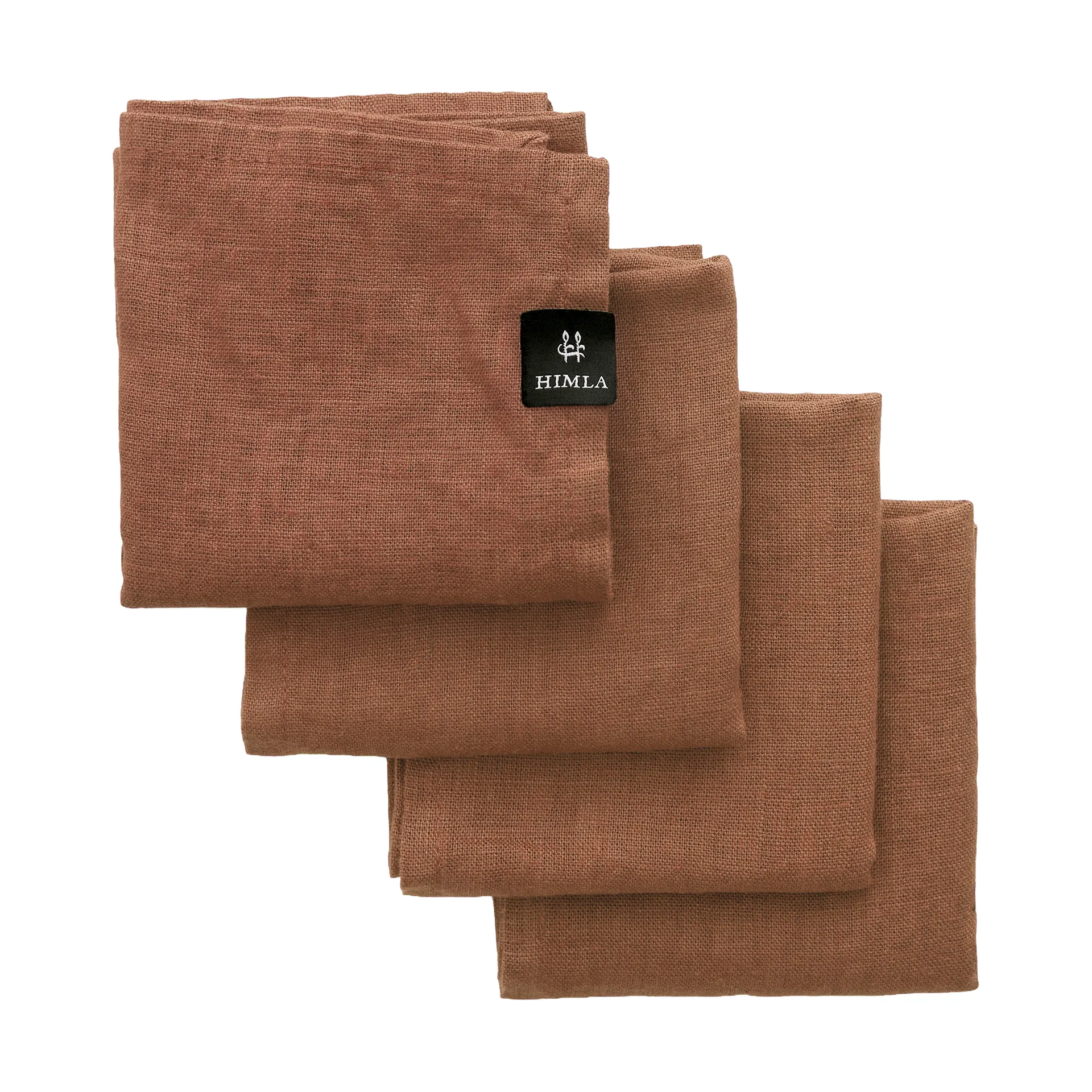 Himla Sunshine serviet 4-pak Grounded, 45x45 cm billede